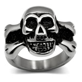 TK474 - Stainless Steel Ring High polished (no plating) Men No Stone No Stone