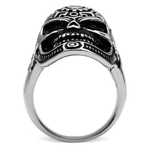 TK580 - Stainless Steel Ring High polished (no plating) Men No Stone No Stone