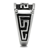 TK584 - Stainless Steel Ring High polished (no plating) Men No Stone No Stone