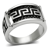 TK584 - Stainless Steel Ring High polished (no plating) Men No Stone No Stone