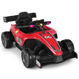 12V Kids Ride on Electric Formula Racing Car with Remote Control-Red