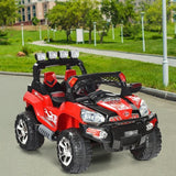12 V Kids Ride-On SUV Car with Remote Control LED Lights