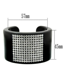 VL025 - Resin Bangle N/A Women Top Grade Crystal Clear