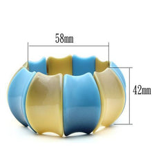 VL040 - Resin Bracelet N/A Women Synthetic Multi Color