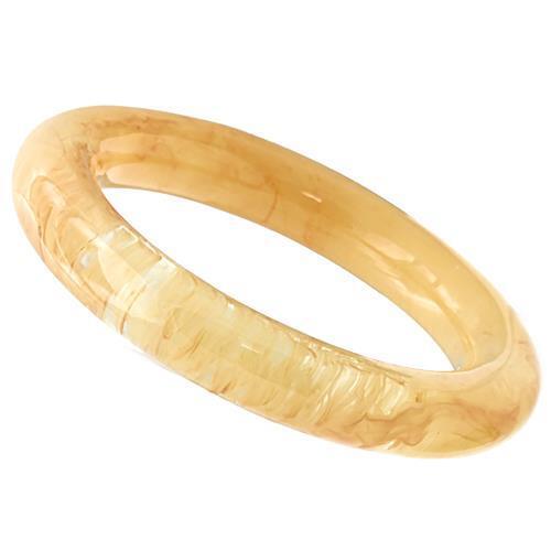 VL048 - Resin Bangle N/A Women No Stone Orange