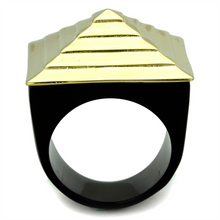 VL119 - Stainless Steel Ring IP Gold(Ion Plating) Women No Stone No Stone