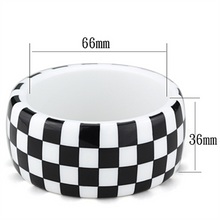 VL122 - Resin Bangle N/A Women No Stone Jet
