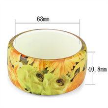 VL123 - Resin Bangle N/A Women No Stone Multi Color