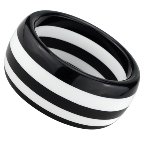 VL127 - Resin Bangle N/A Women No Stone Jet