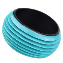 VL128 - Resin Bangle N/A Women No Stone Turquoise