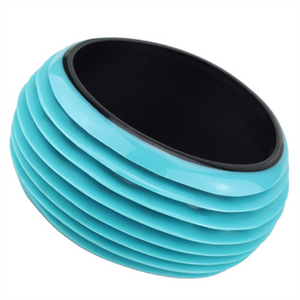 VL128 - Resin Bangle N/A Women No Stone Turquoise