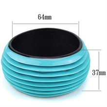 VL128 - Resin Bangle N/A Women No Stone Turquoise