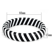 VL132 - Resin Bangle N/A Women No Stone Jet