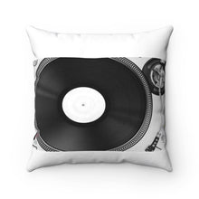 Turntable Throw Pillow