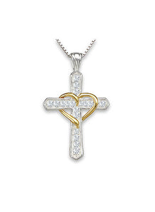 Dazzling Cross Pendant