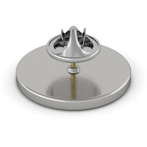 Grandpa little girl Metal Pin