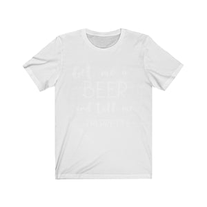 My Pretty Wife whantz a Brew tee