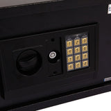 Digital Steel Safe Box with Dual-Lock by Ktaxon