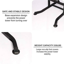 Bosonshop Power Tower Multi-Functional Pull Up Bar Dip Station Push Up Workout Exercise Equipment Height Adjustable Heavy Duty Strength Training Stand