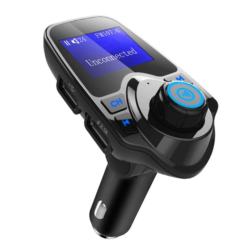 Car Wireless FM Transmitter MP3 Player Hand-Free Call USB Charger AUX Input