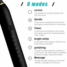 Rechargeable Sonic Electric Toothbrush Brush Heads Toothbrushes