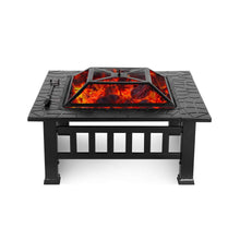 Upland 32inch Charcoal Fire Pit with Cover