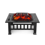 Upland 32inch Charcoal Fire Pit with Cover