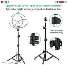 LED TIK Tok Ring Light with Tripod Stand Phone Holder Ringlight Stand for Makeup Tiktok Live Zoom Halo Light