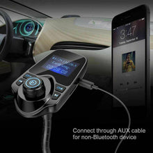 Bluetooth Wireless Car FM Transmitter AUX Stereo Receiver Adapter 2 USB Charger