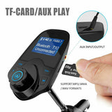 Bluetooth Wireless Car FM Transmitter AUX Stereo Receiver Adapter 2 USB Charger