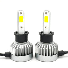 2PCS H3 255000LM Fanless CREE LED Fog Driving Light Kit 6000K White High Power