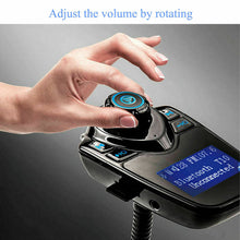Bluetooth Wireless Car FM Transmitter AUX Stereo Receiver Adapter 2 USB Charger