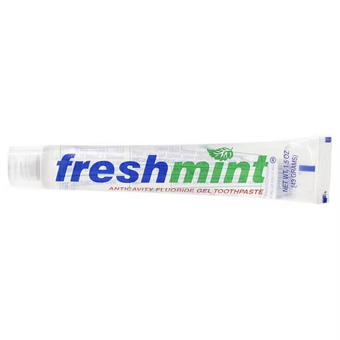 Freshmint Fluoride Clear Gel Toothpaste - 1.5 oz .