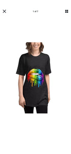 Rainbow lips with Pride
