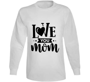 I Love You Mom Mug Apron