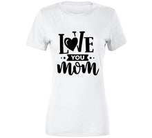 I Love You Mom Mug Apron