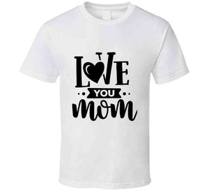 I Love You Mom Mug Apron