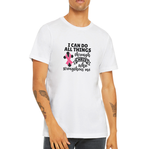 All things Through Christ Premium Unisex Crewneck T-shirt