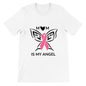 Mom Is my Angel Premium Unisex Crewneck T-shirt