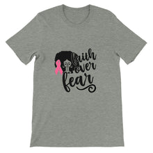 Faith over fear Premium Unisex Crewneck T-shirt