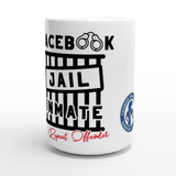 Social Media Jail White 15oz Ceramic Mug