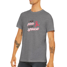 I wear Pink Premium Unisex Crewneck T-shirt
