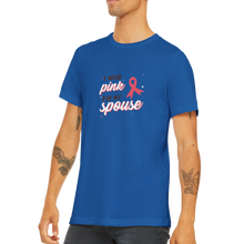 I wear Pink Premium Unisex Crewneck T-shirt