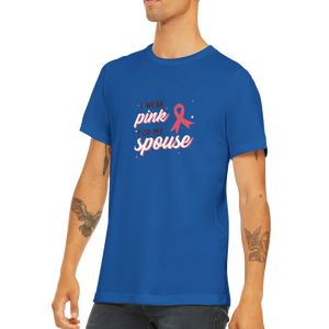 I wear Pink Premium Unisex Crewneck T-shirt