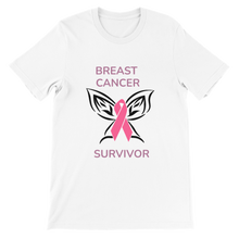 Breast Cancer Survivor Premium Unisex Crewneck T-shirt