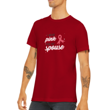 I wear Pink Premium Unisex Crewneck T-shirt