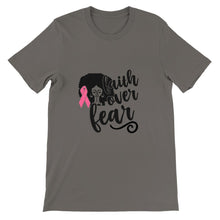 Faith over fear Premium Unisex Crewneck T-shirt