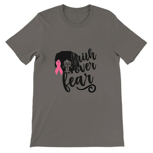 Faith over fear Premium Unisex Crewneck T-shirt