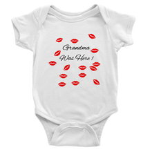 Kisses by Grandma Classic Baby Short Sleeve Onesies