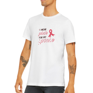 I wear Pink Premium Unisex Crewneck T-shirt